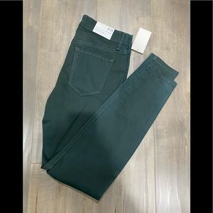 Jessica Simpson Super Skinny Green Jeans